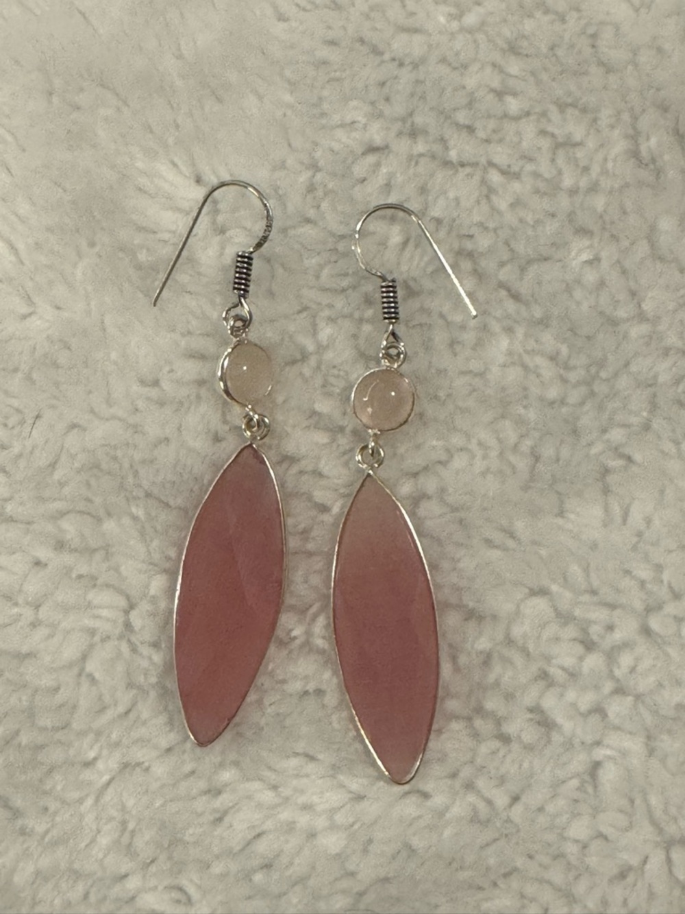 Pink Drop Dangle Earrings - Women Jewelry
